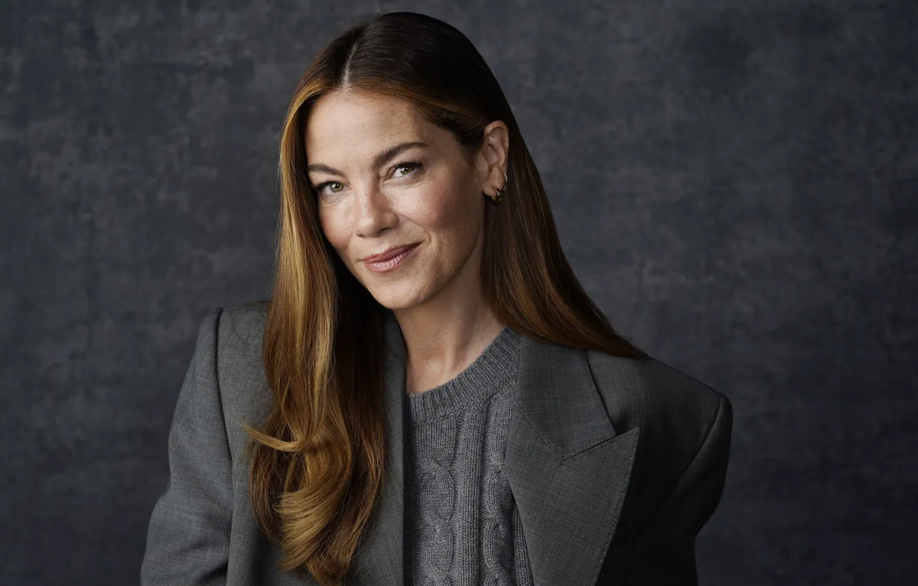 Photo wallpaper smile, makeup, actress, Michelle Monaghan, Michelle Monaghan