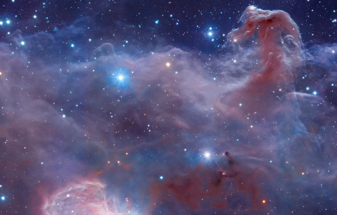 Photo wallpaper stars, background, galaxy