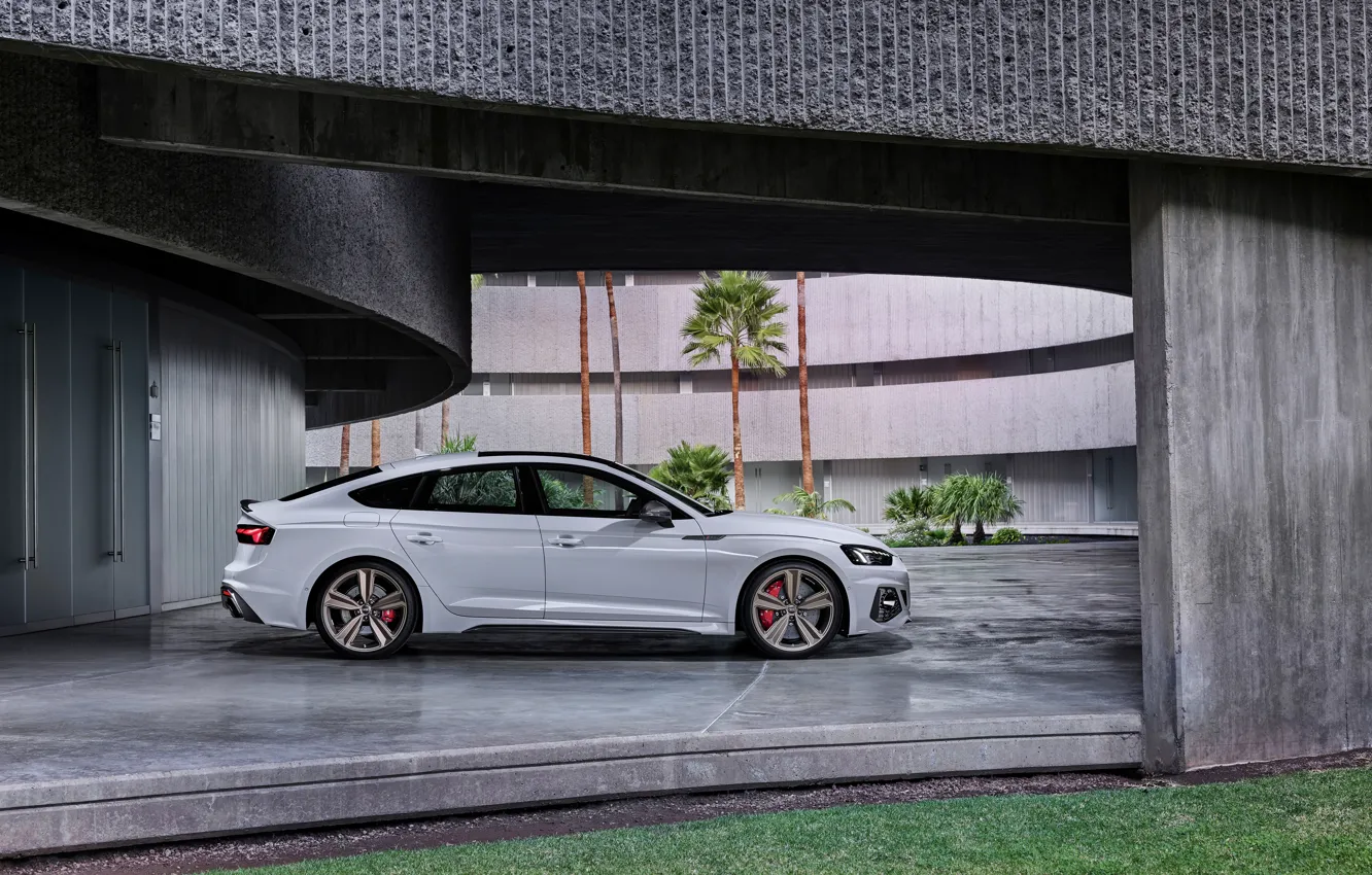 Photo wallpaper Audi, side view, RS5, Sportback, RS 5, 2020
