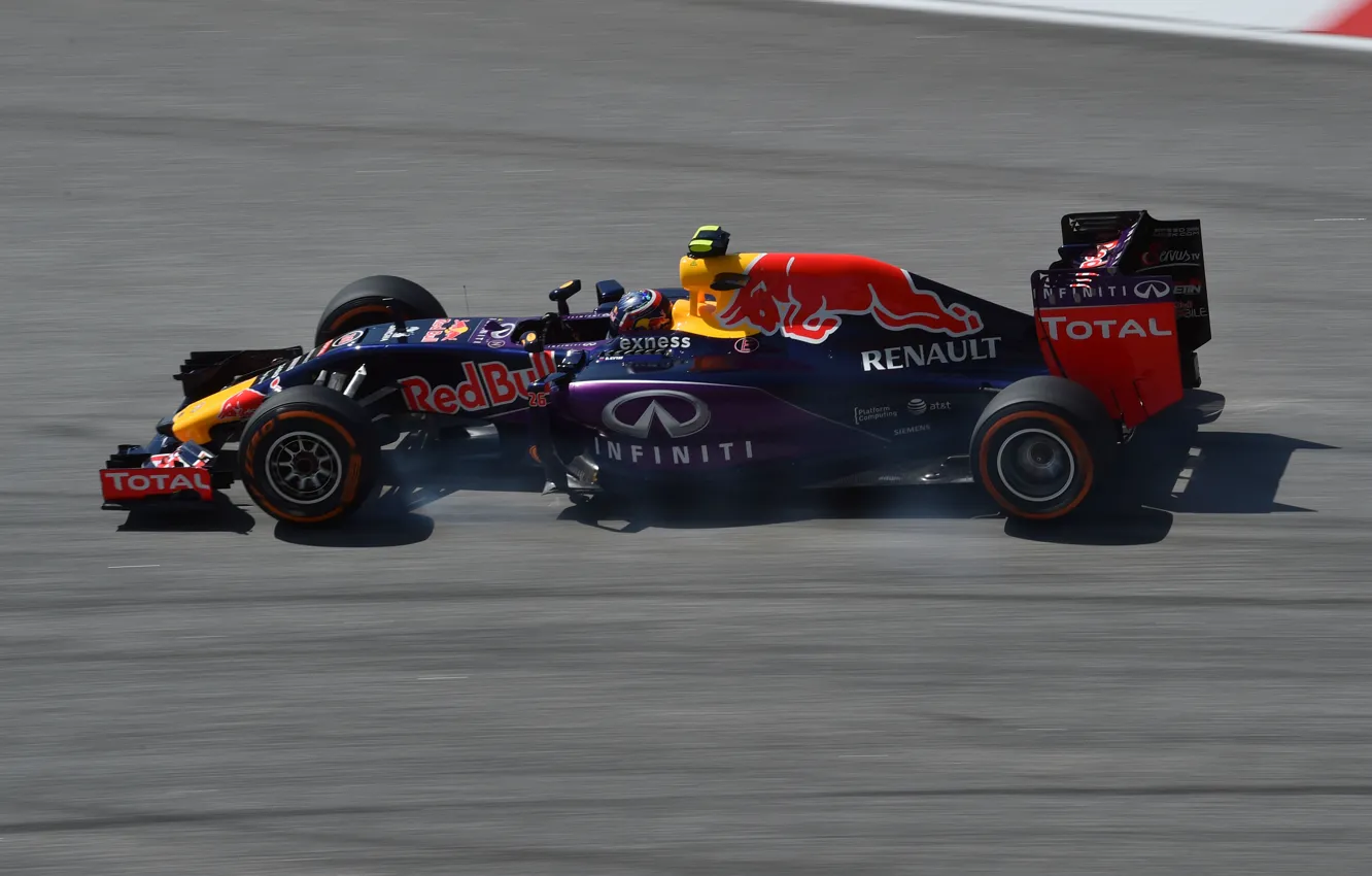 Photo wallpaper Formula 1, Red Bull, Kvyat