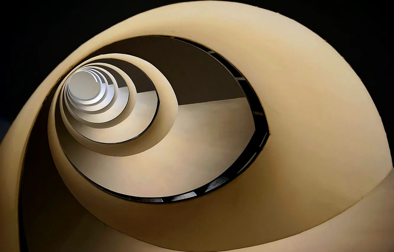 Photo wallpaper light, line, the tunnel, the volume