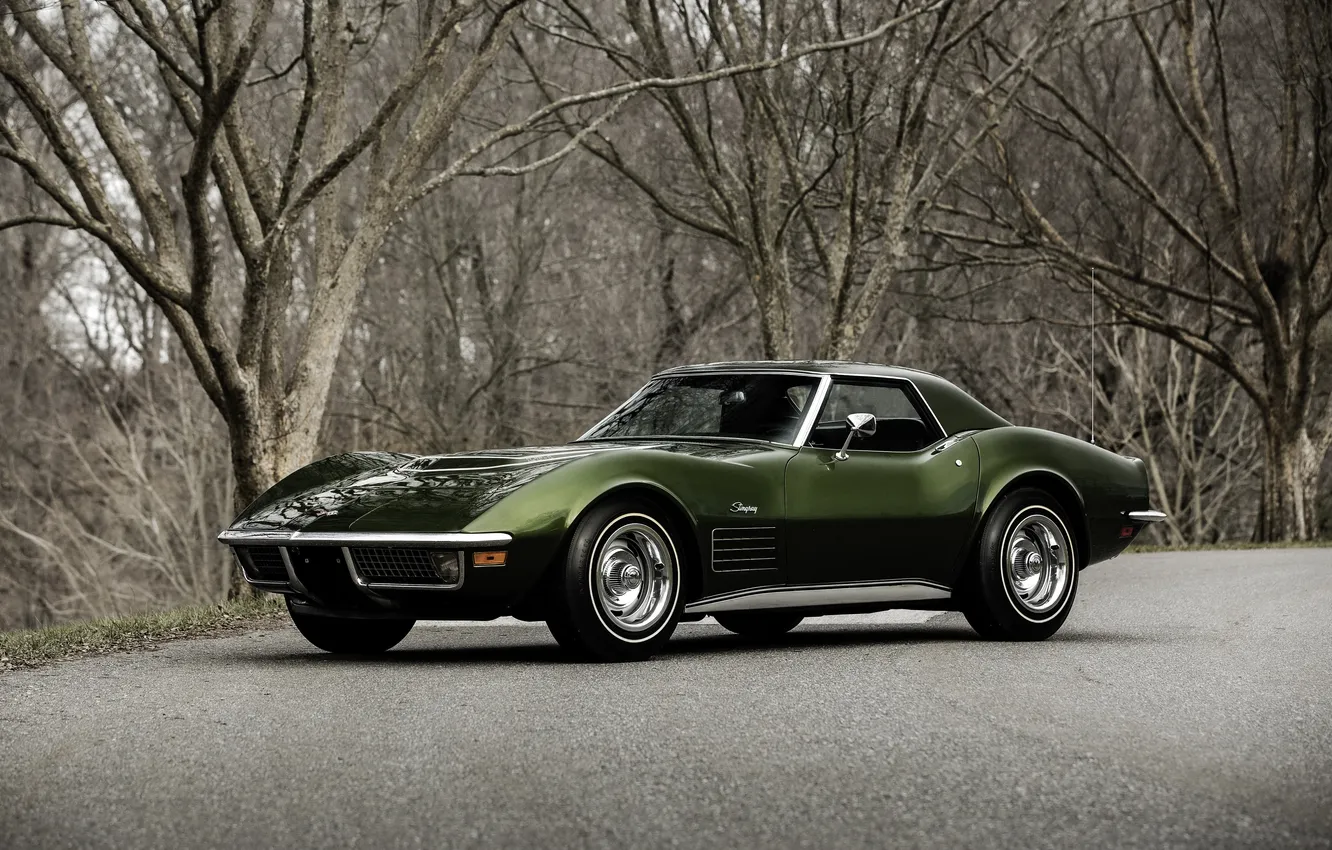 Photo wallpaper Corvette, Chevrolet, Chevrolet, 1970, Stingray, Corvette