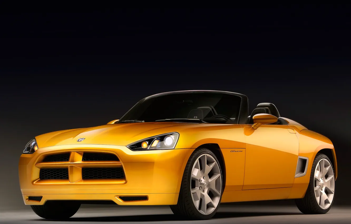 Photo wallpaper car, Concept, demon, Dodge