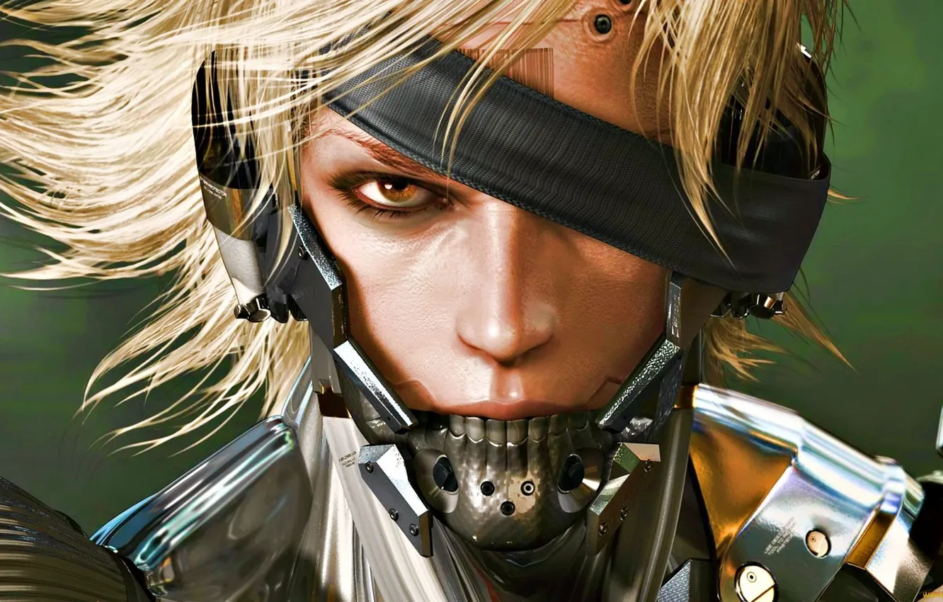 Photo wallpaper Ninja, Cyborg, Raiden, Metal Gear Rising: Revengeance, Platinum Games, Konami, Kojima Productions