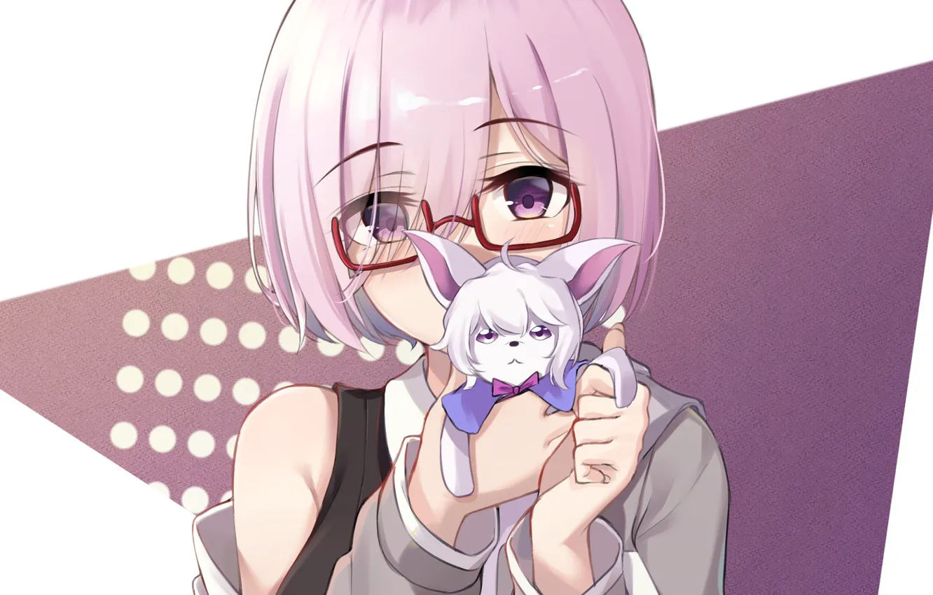 Photo wallpaper fanart, Fate/Grand Order, Pixiv, Mash Kyrielight, Fanart From Pixiv, Fou (Fate/Grand Order), Shielder (Fate/Grand Order), …