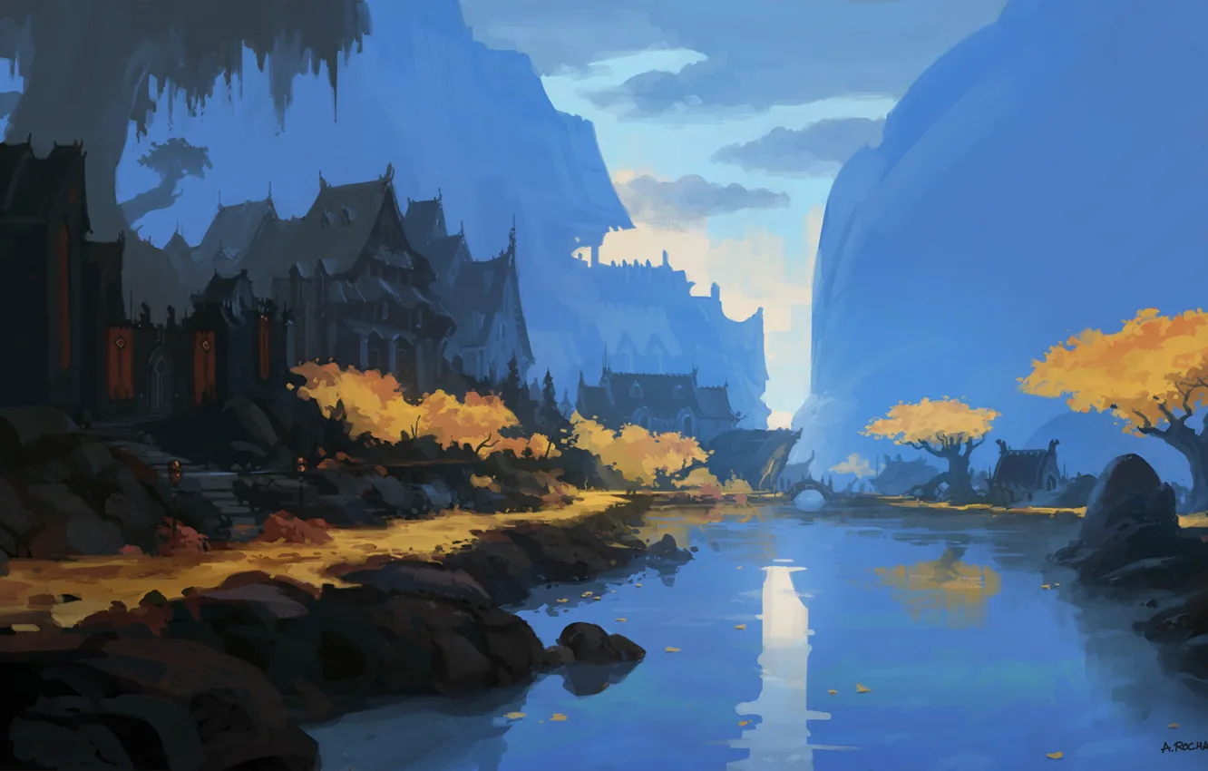 Photo wallpaper landscape, nature, East