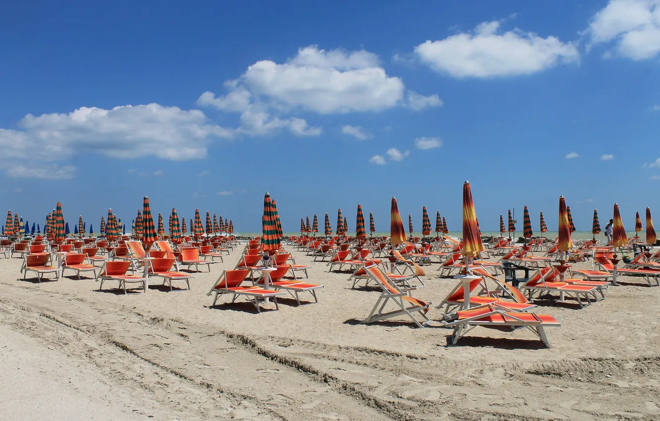 Photo wallpaper sea, beach, summer