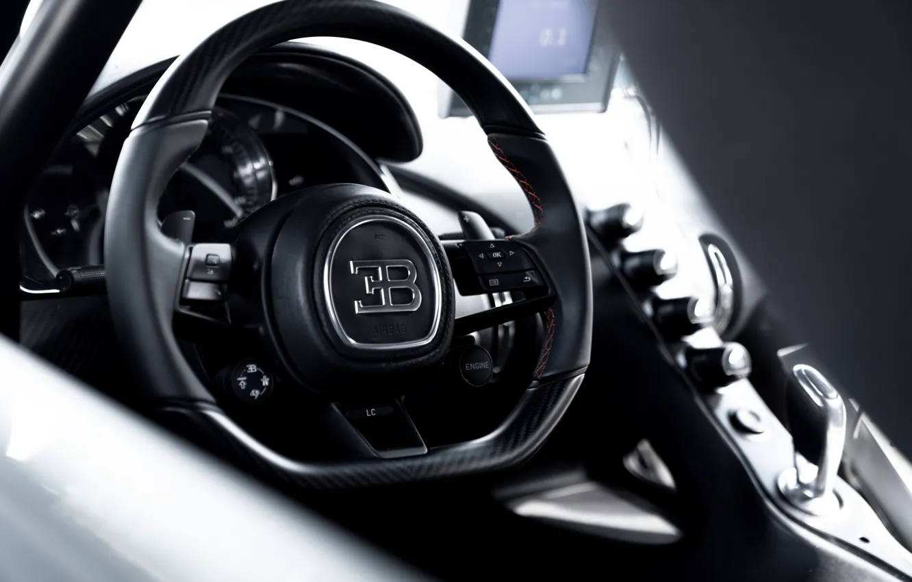 Photo wallpaper the wheel, Bugatti, hypercar, Chiron, 2019, Super Sport 300+