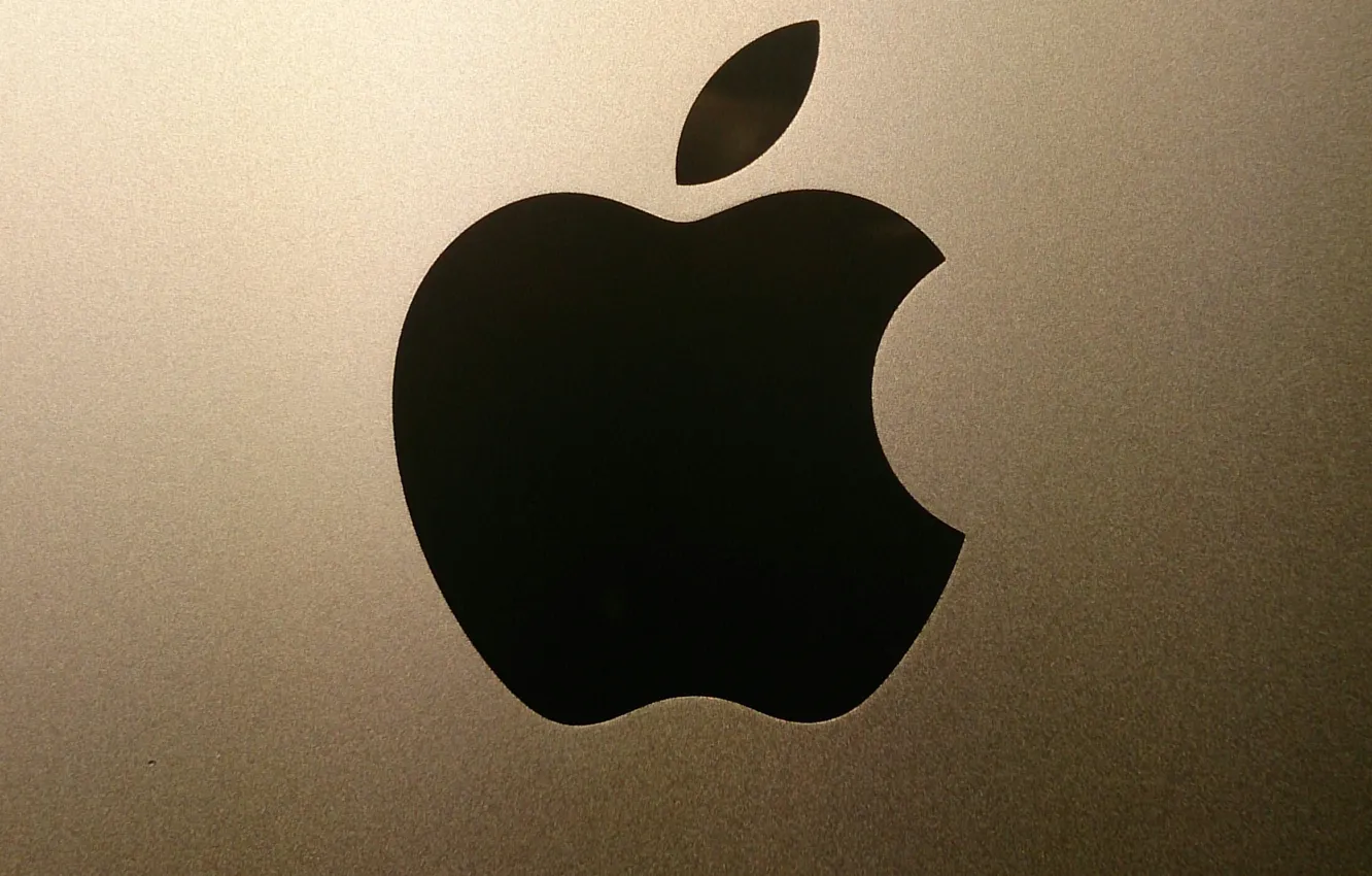 Photo wallpaper apple, logo, tablet, gadget, ipad
