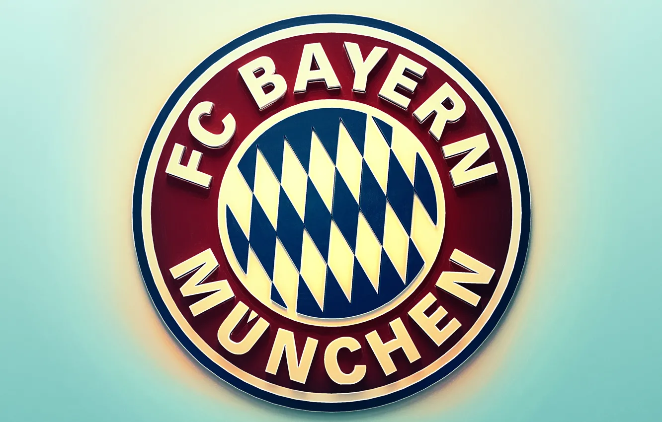 Photo wallpaper logo, Germany, football, sports, Bayern, Emblem, Munchen, Bayern Munich FC