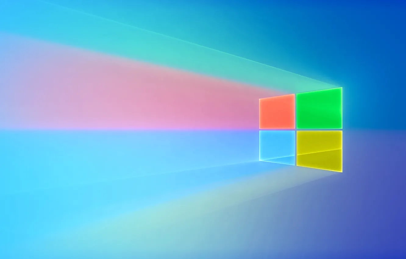 Photo wallpaper logo, window, Windows, square
