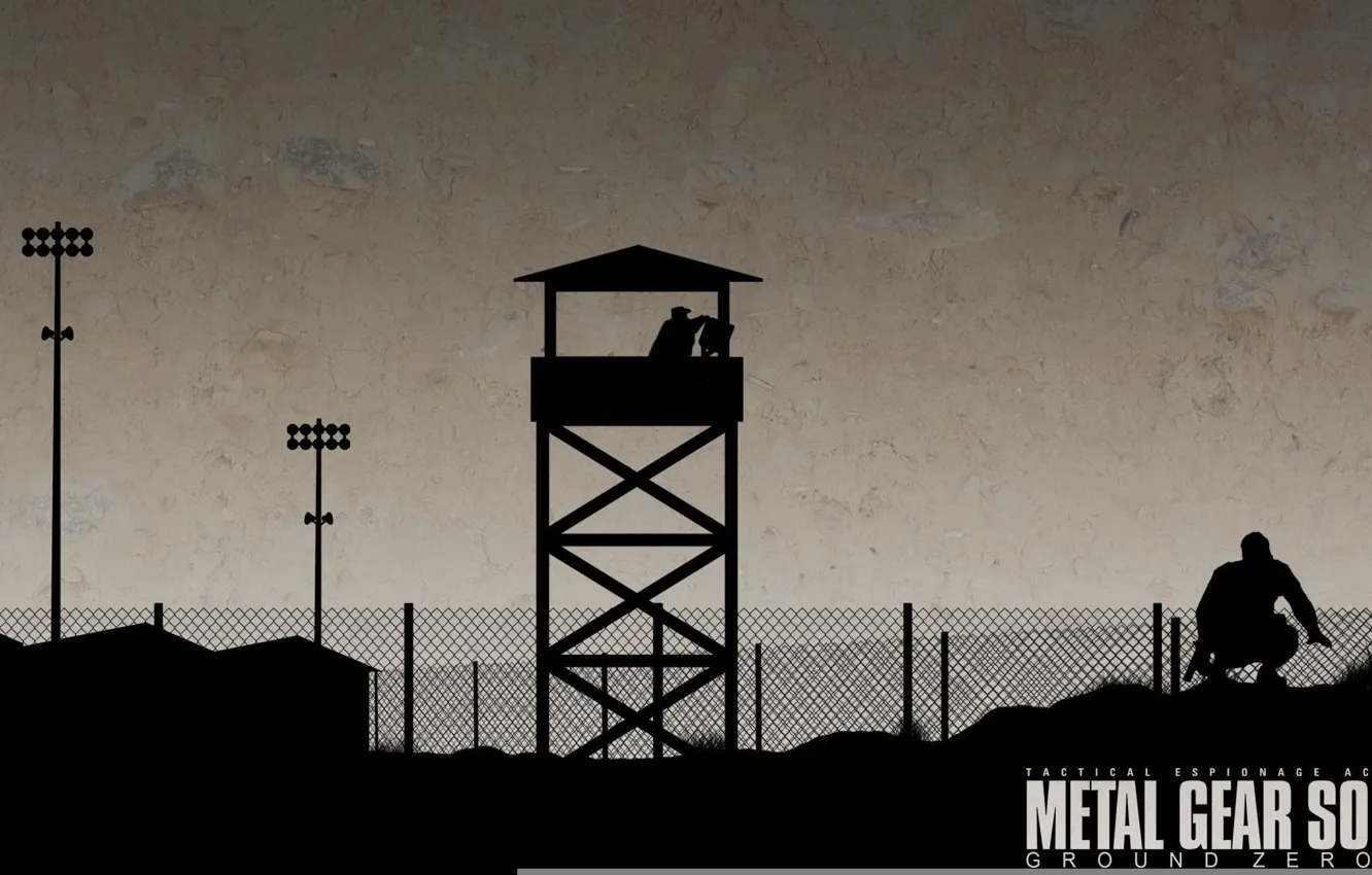 Photo wallpaper fan art, Kojima Productions, Naked Snake, Metal Gear Solid: Ground Zeroes