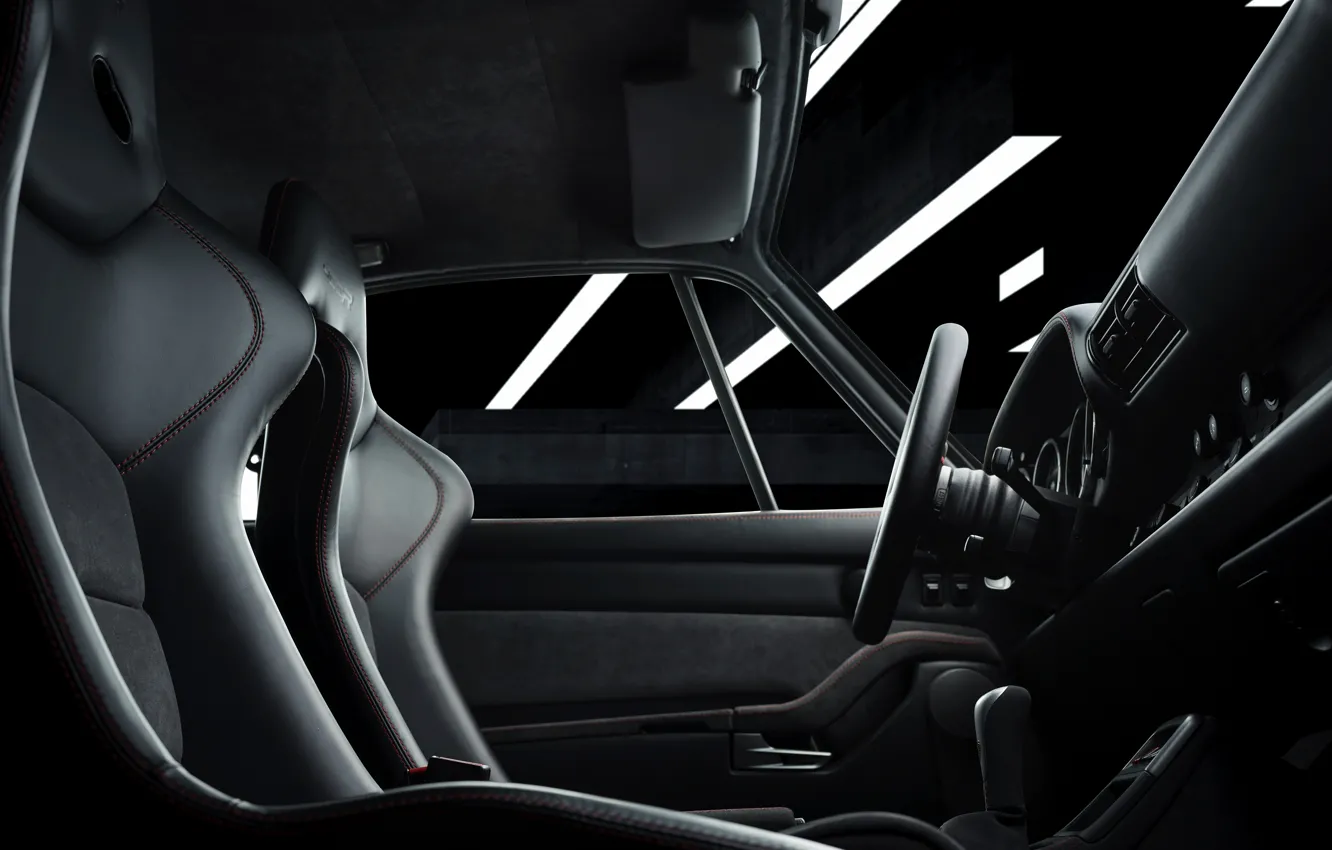 Photo wallpaper lamp, coupe, 911, Porsche, salon, 993, 2017, Gunther Plant