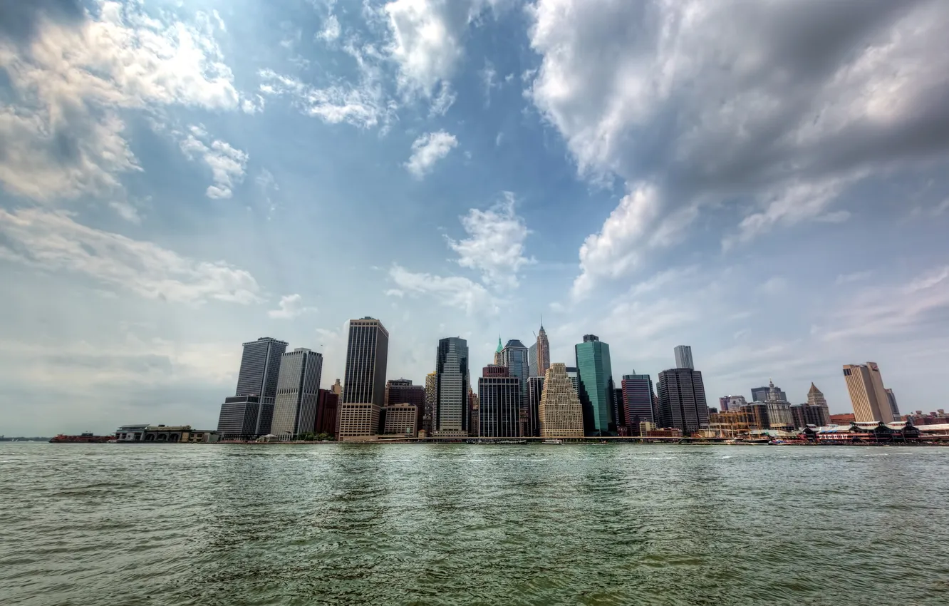 Photo wallpaper the city, home, USA