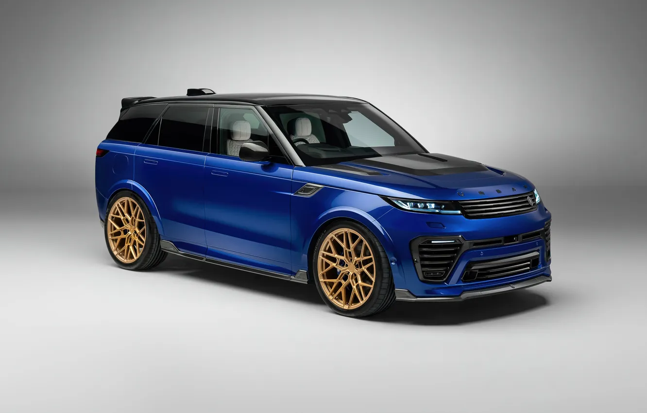 Photo wallpaper Range Rover, Range Rover Sport, blue, Urban Automotive