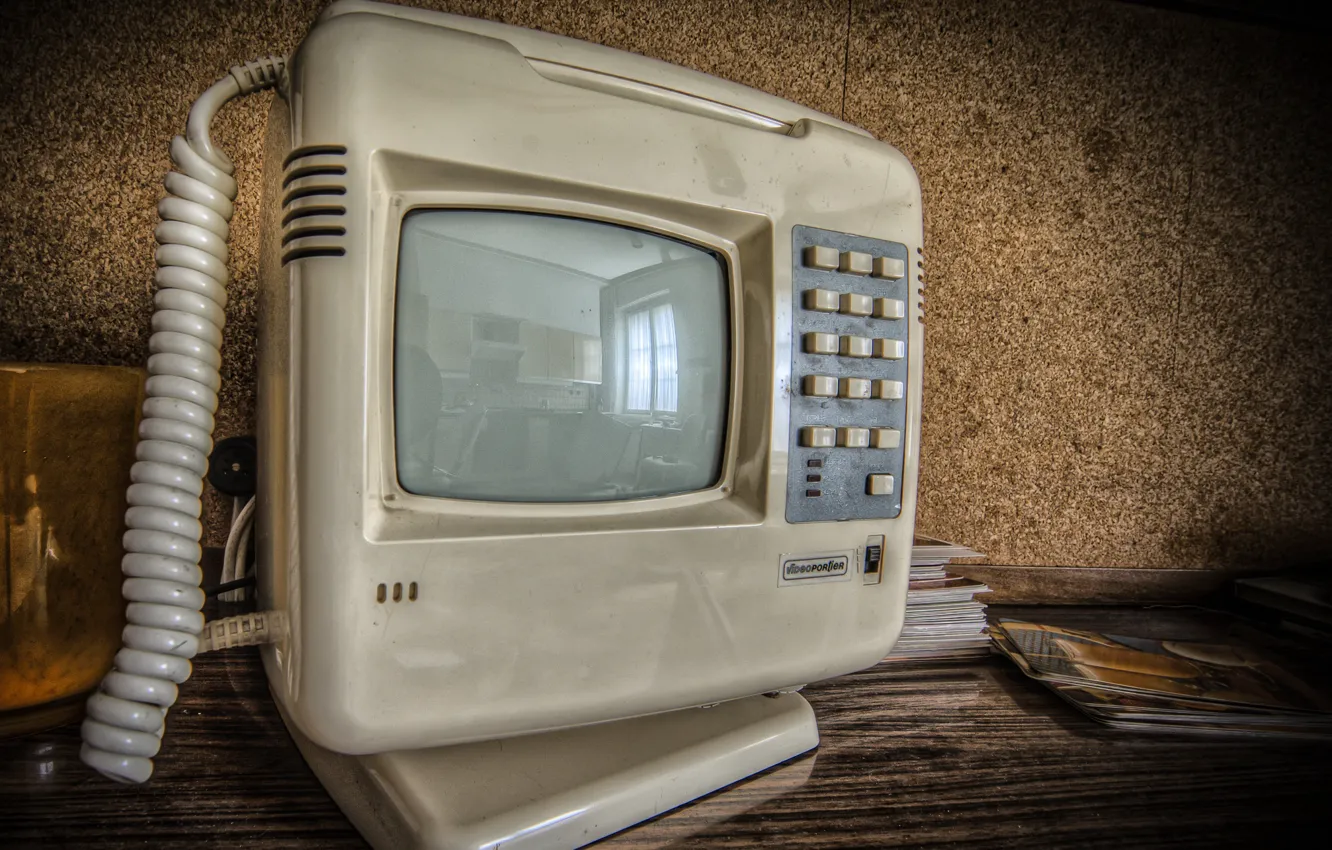 Photo wallpaper macro, background, Videophone