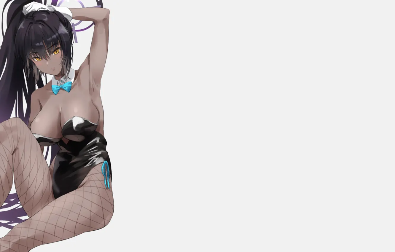 Photo wallpaper dark, girl, hot, sexy, anime, brown, babe, bunny