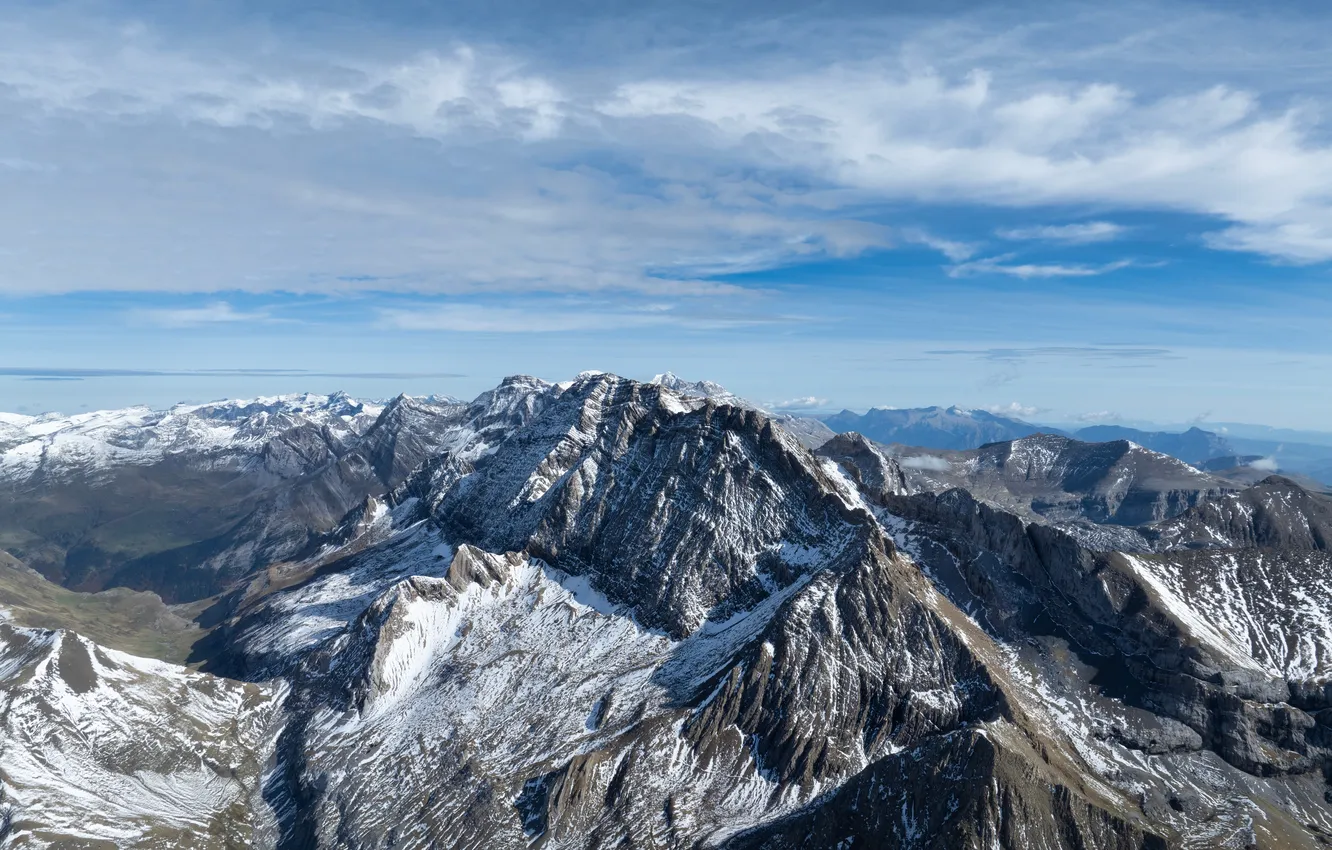 Photo wallpaper mountains, nature, Spain, parks, Ordesa