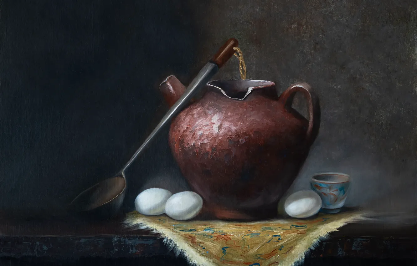 Photo wallpaper picture, still life, painting