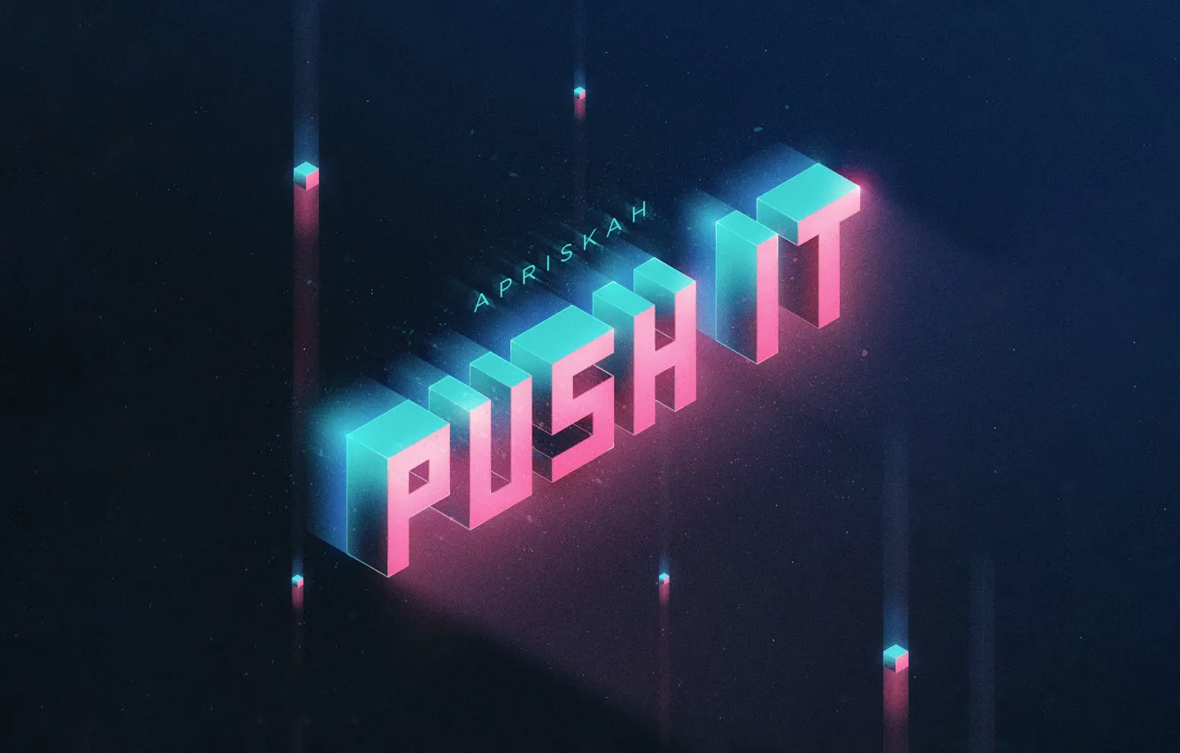 Photo wallpaper Music, Cover, Monstercat, Apriskah, Push It