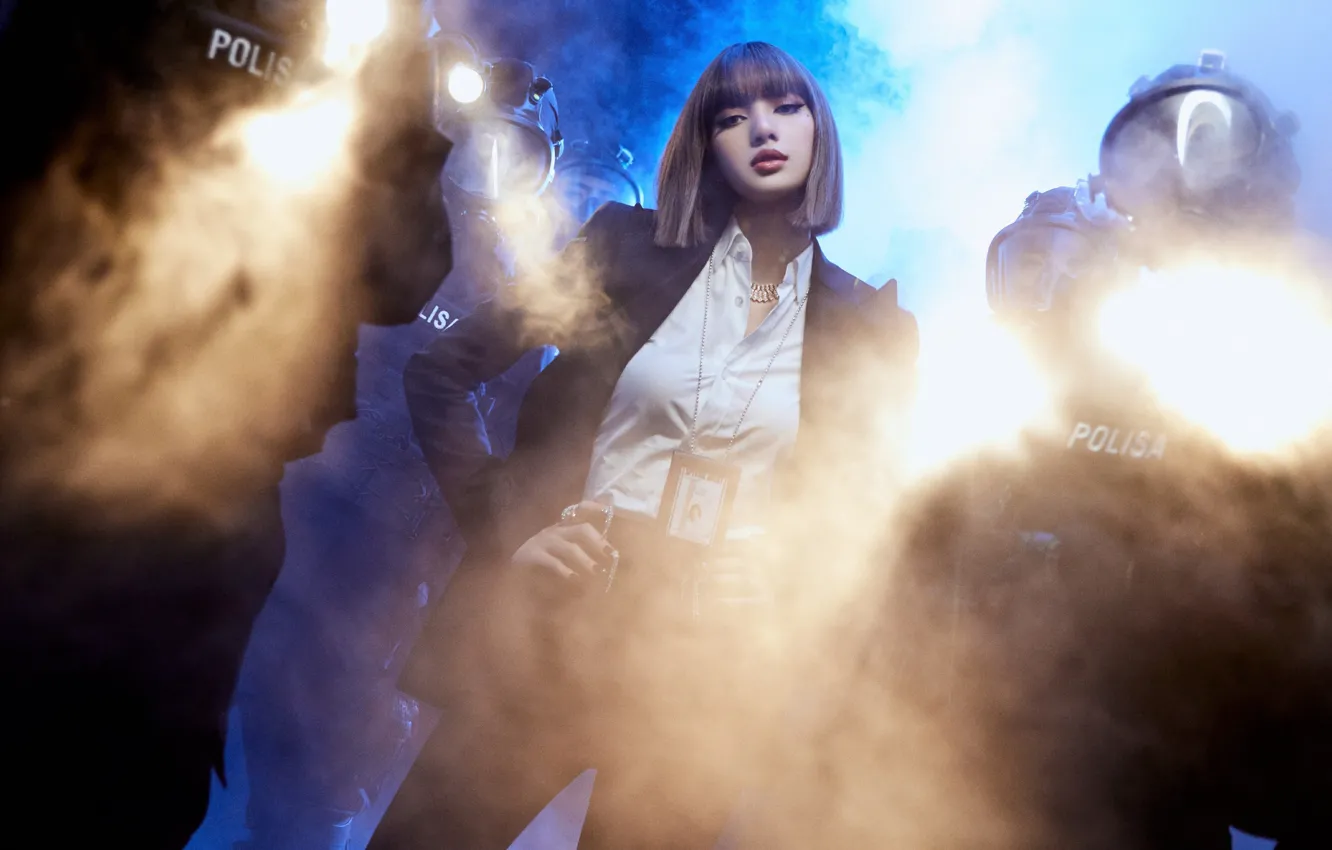 Photo wallpaper Wallpaper for desktop, Kpop, Blackpink, 3840x2160, Lalisa Manoban, Fox Manoban, Lalisa Manoban, Thai singer