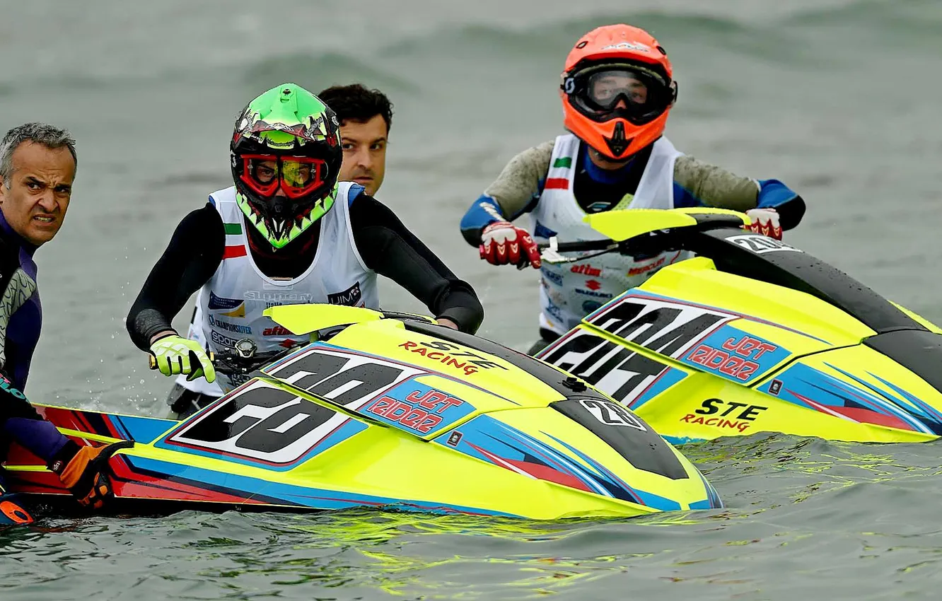 Photo wallpaper race, boat, speed