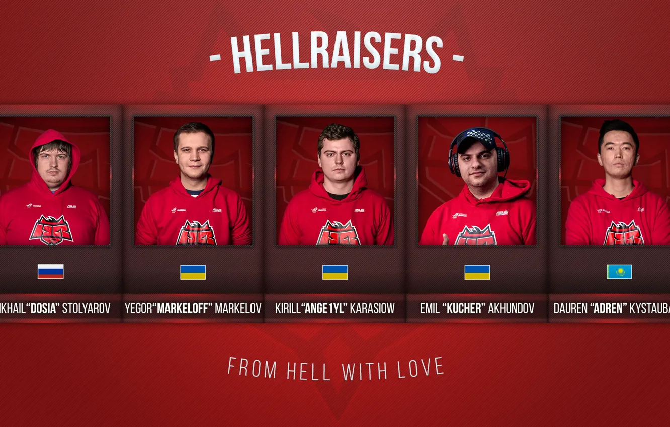Photo wallpaper csgo, Hellraisers