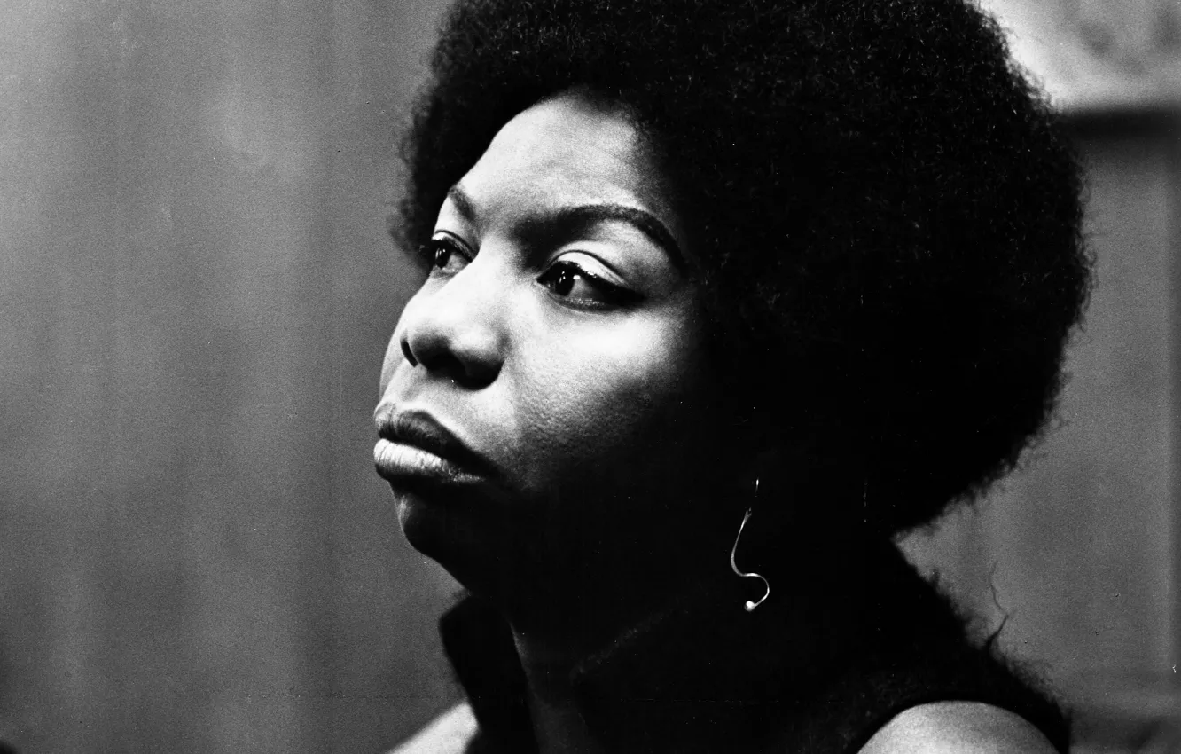 Photo wallpaper singer, musician, Nina Simone