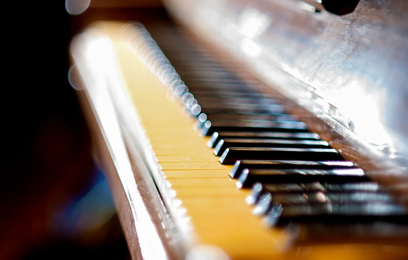 Photo wallpaper music, background, piano