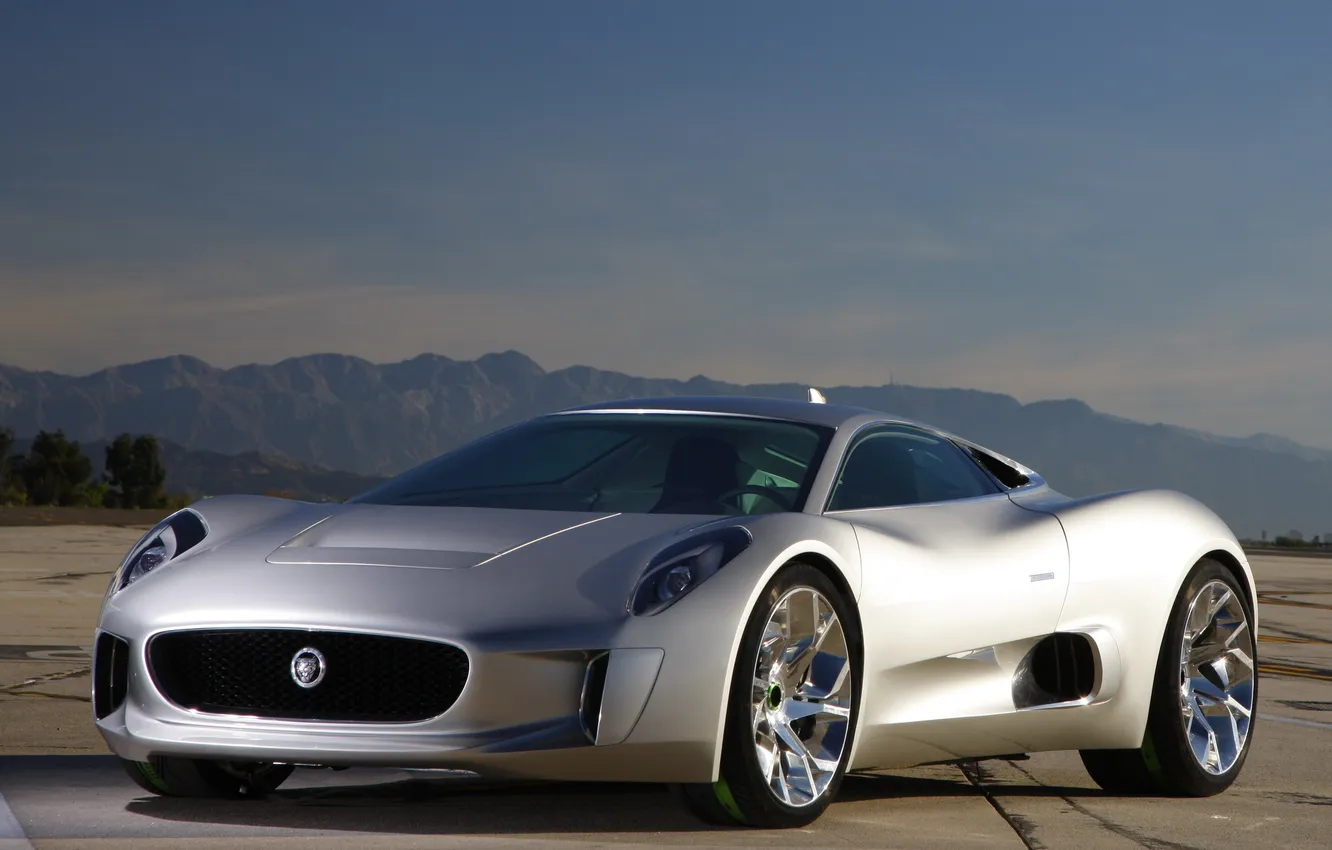 Photo wallpaper Concept, Jaguar, the concept, Jaguar, car, C-X75
