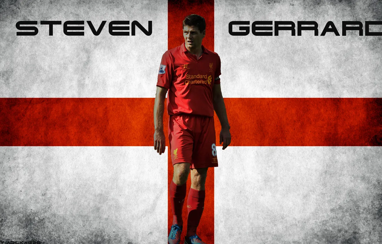 Photo wallpaper England, Liverpool, Gerrard