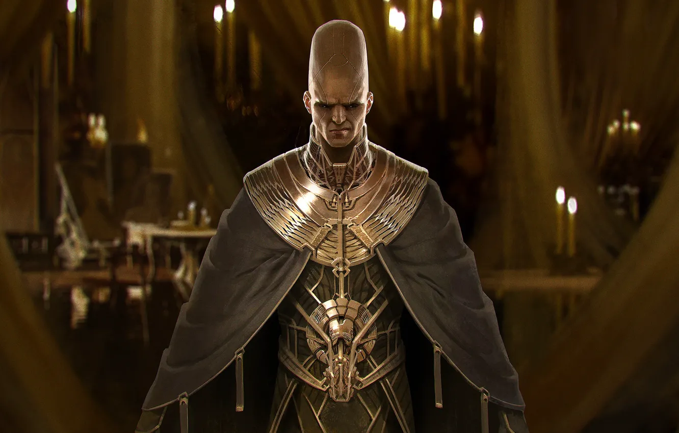 Photo wallpaper being, candles, costume, Horatio Characters