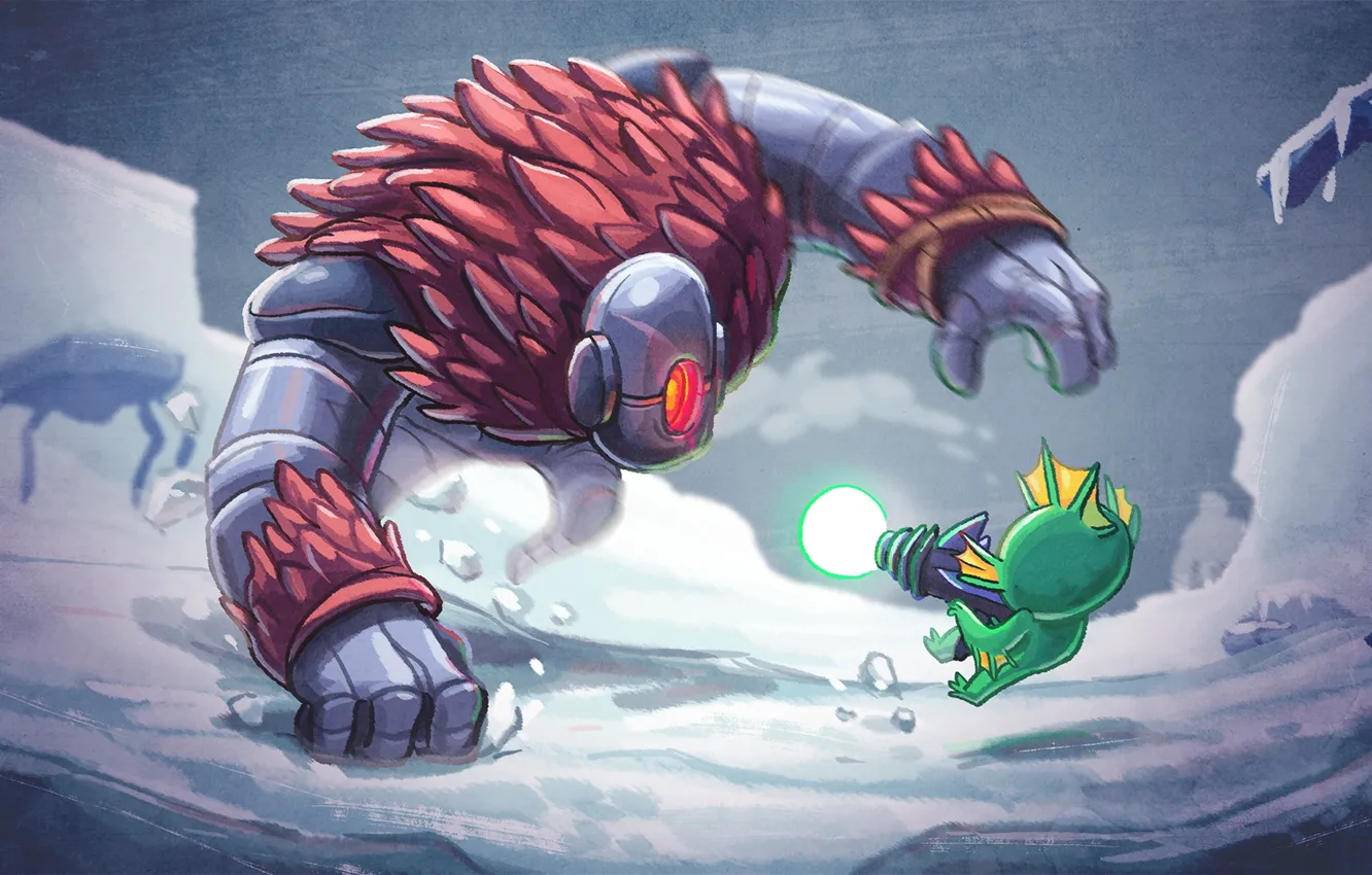 Photo wallpaper the game, nuclear, throne