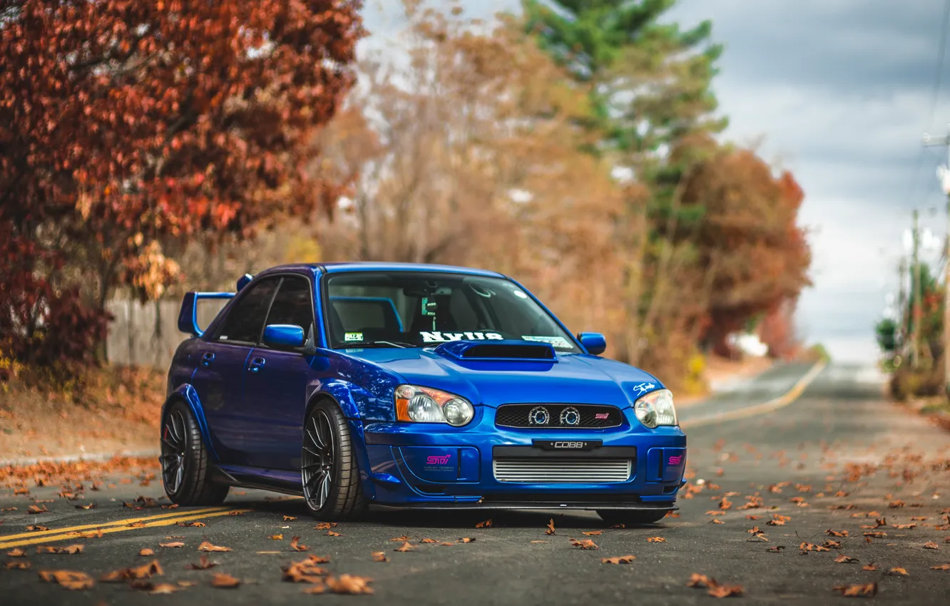 Photo wallpaper Subaru, Impreza, STI, Subaru Impreza STI