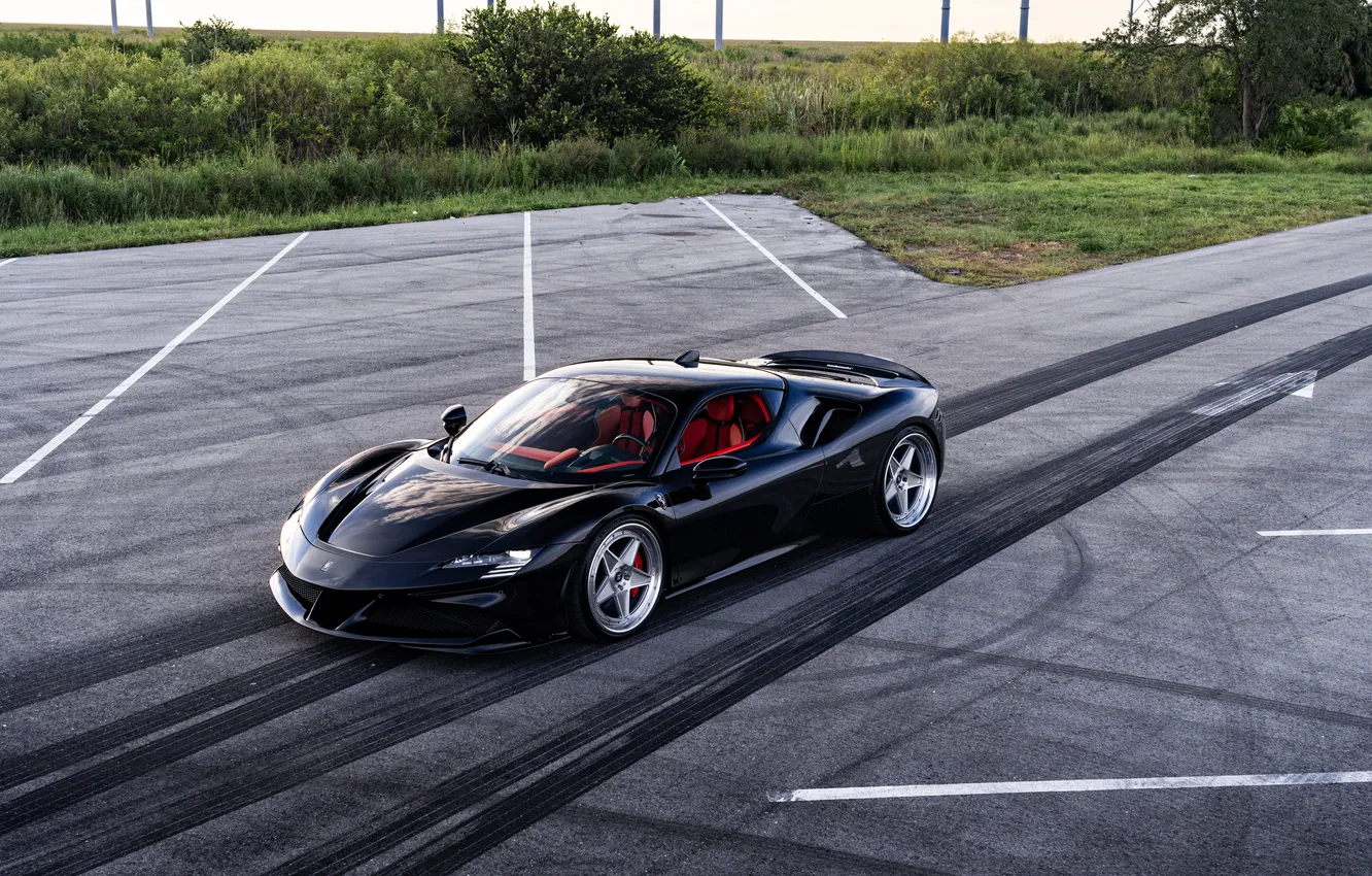 Photo wallpaper Ferrari, SF90