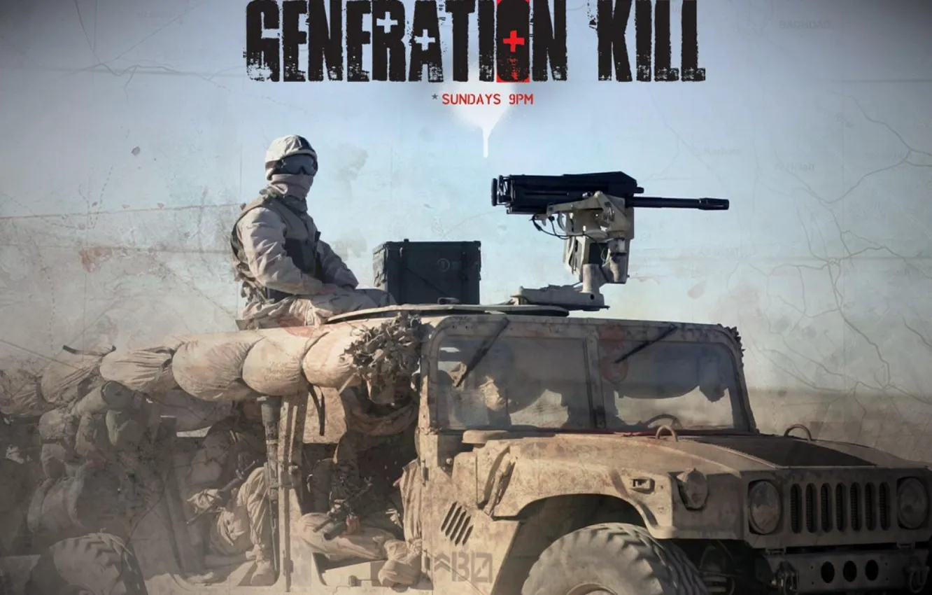 Photo wallpaper the film, transport, the series, Generation kill, Generation Kill