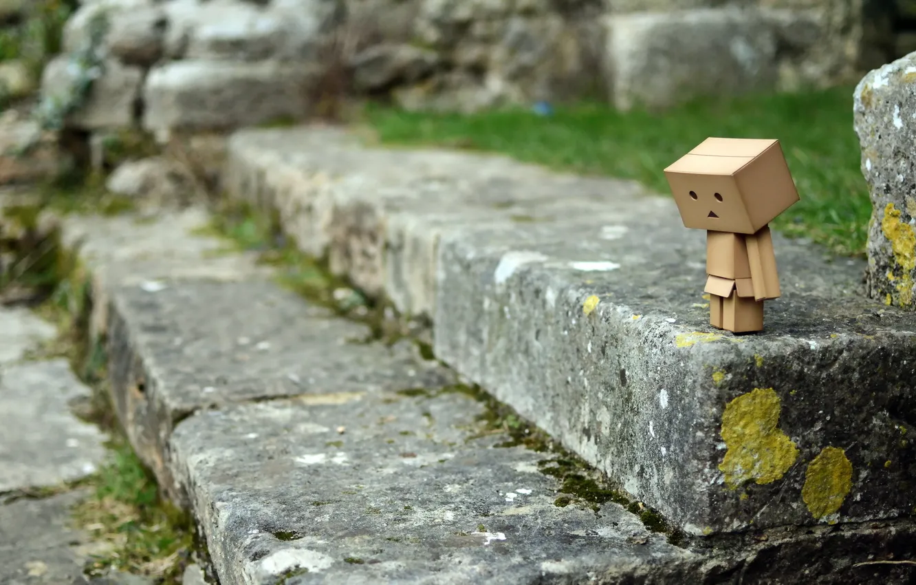 Photo wallpaper mood, box, stage