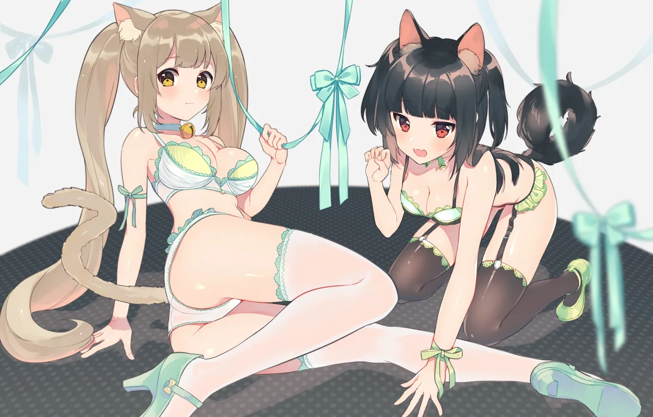 Photo wallpaper girl, pose, anime, cona kinaco