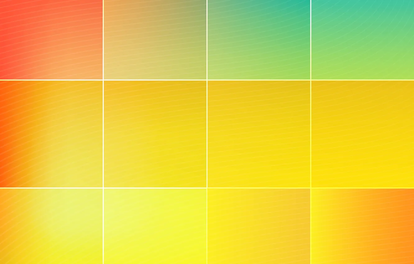 Photo wallpaper orange, yellow, red, texture, squares