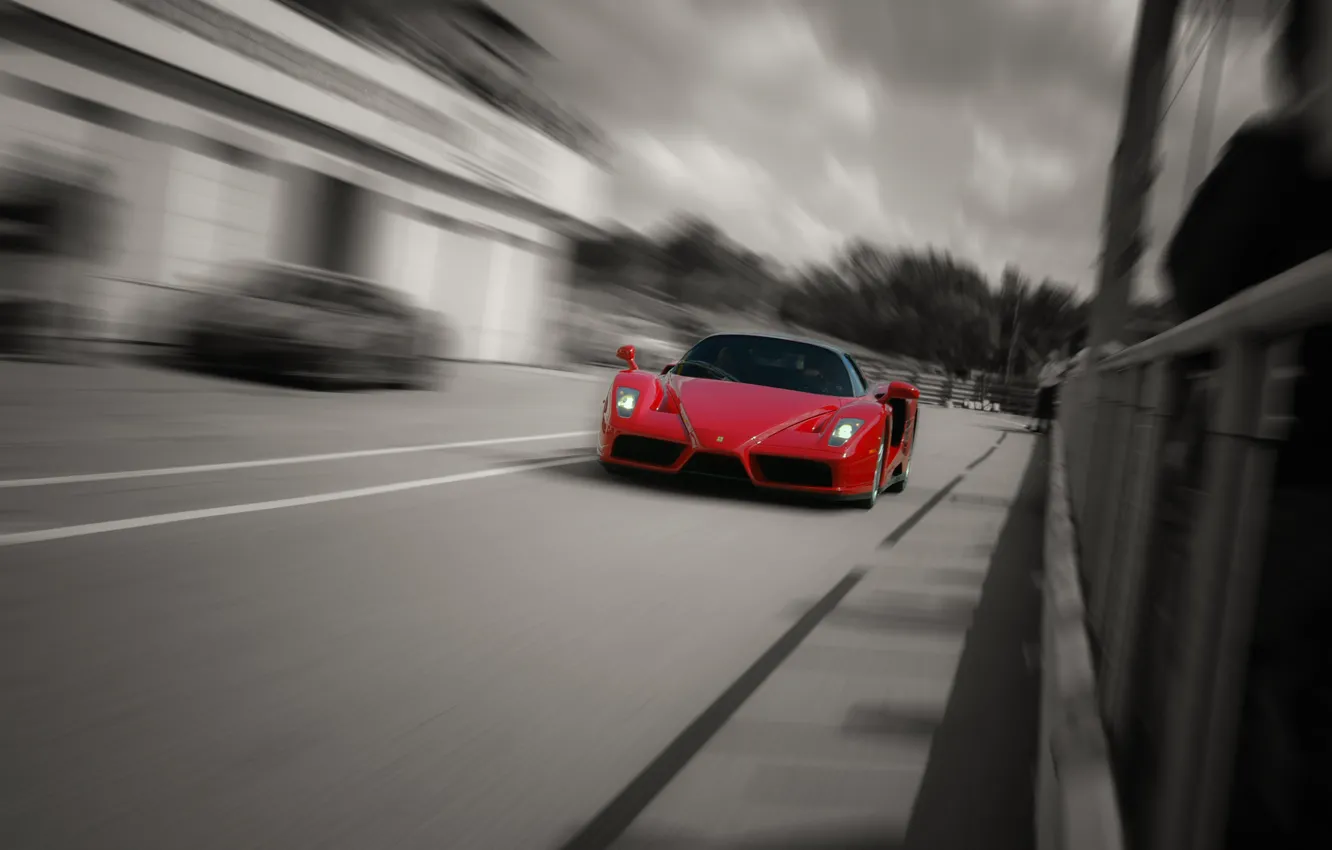 Photo wallpaper speed, Ferrari, ferrari enzo, f60