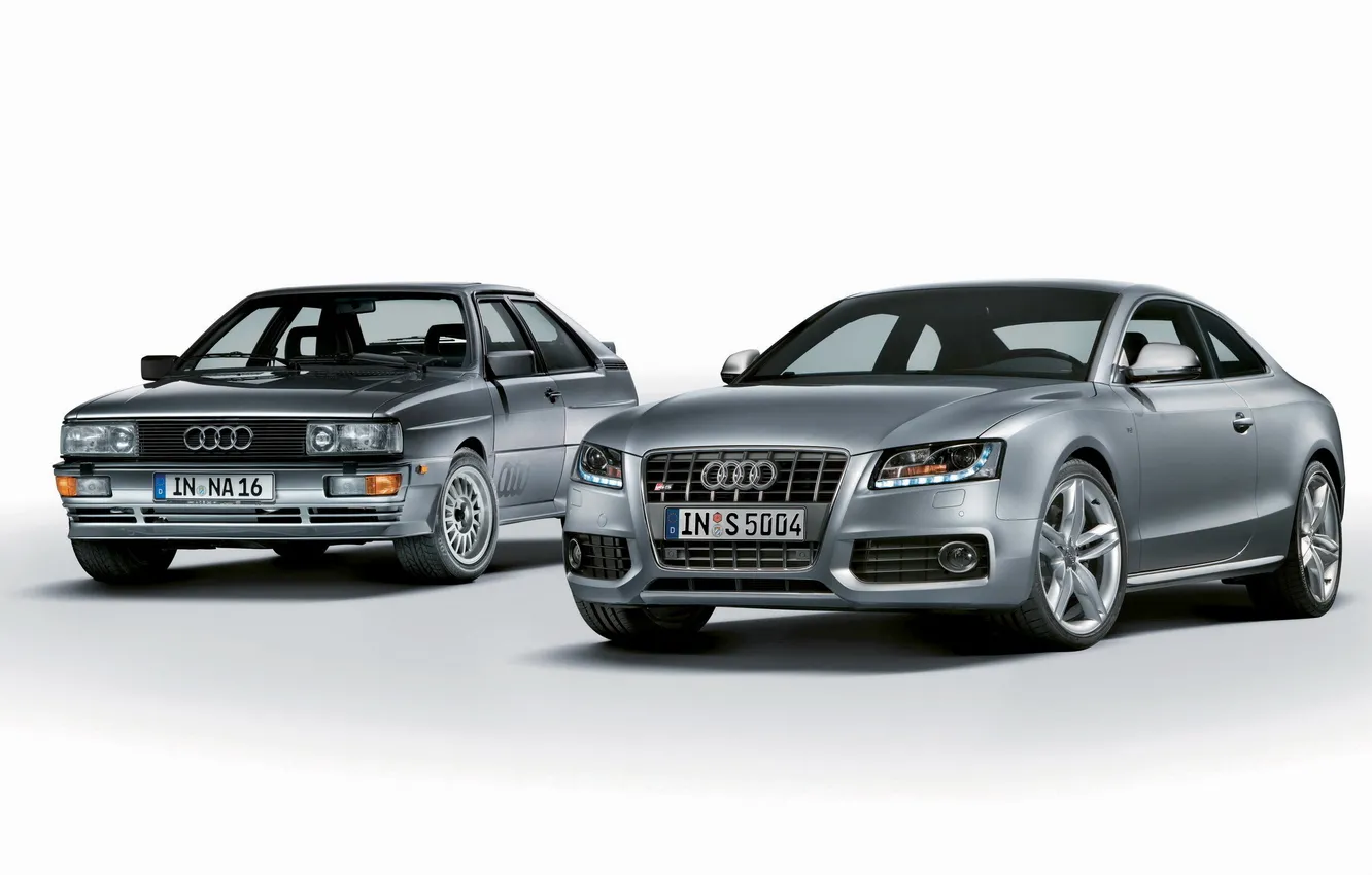 Photo wallpaper Audi, Audi, coupe, Coupe, Quattro, and, sports cars, mixed