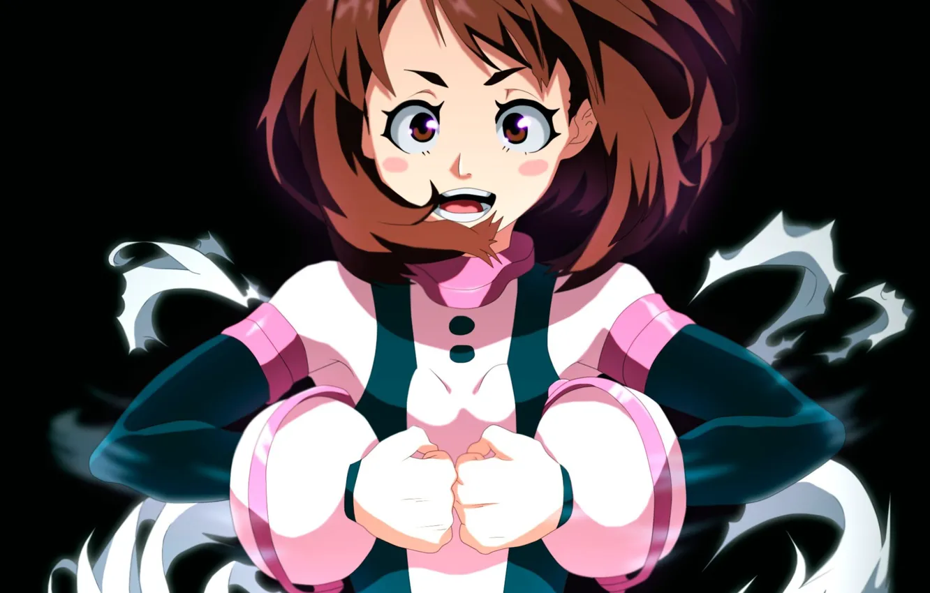 Photo wallpaper anime, hero, manga, bishojo, yuusha, seifuku, japonese, Boku no Hero Academy