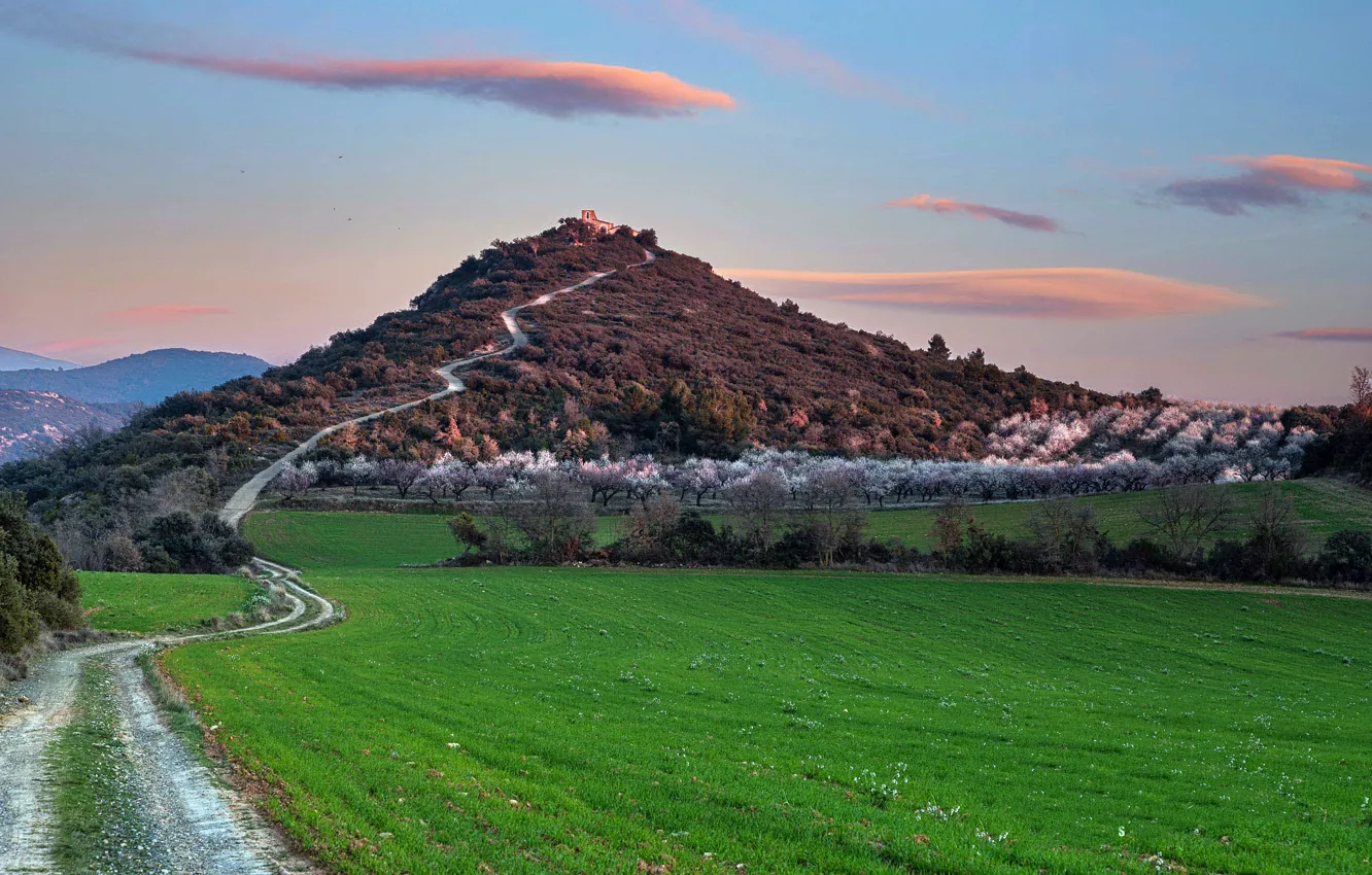 Photo wallpaper Spain, Aragon, Path of the Holy Martyrs, Camporrells