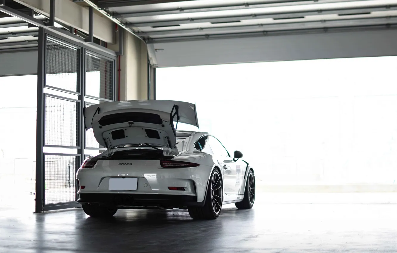 Photo wallpaper car, 911, Porsche, GT3, Supercar