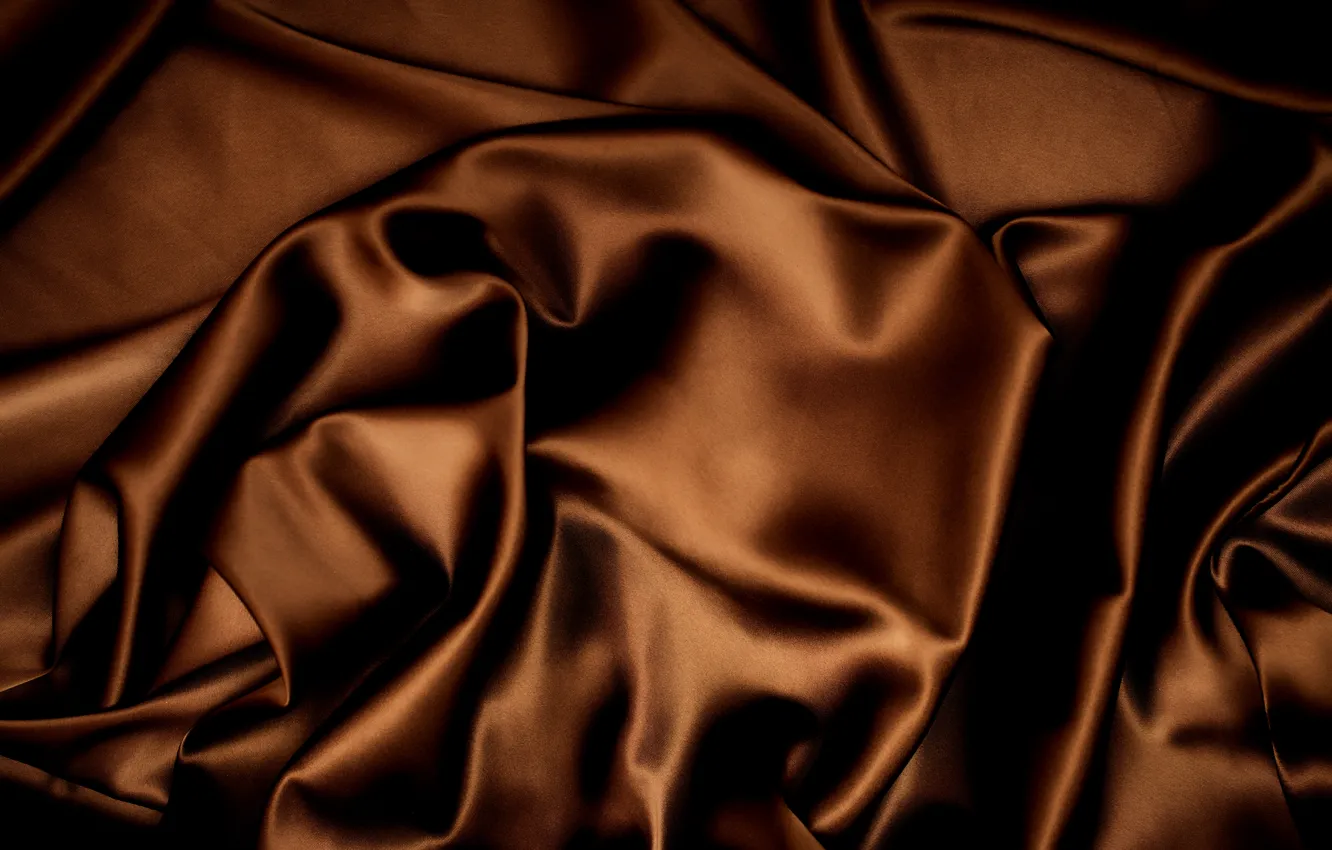 Photo wallpaper background, texture, silk, fabric, Atlas, brown, satin, chocolate