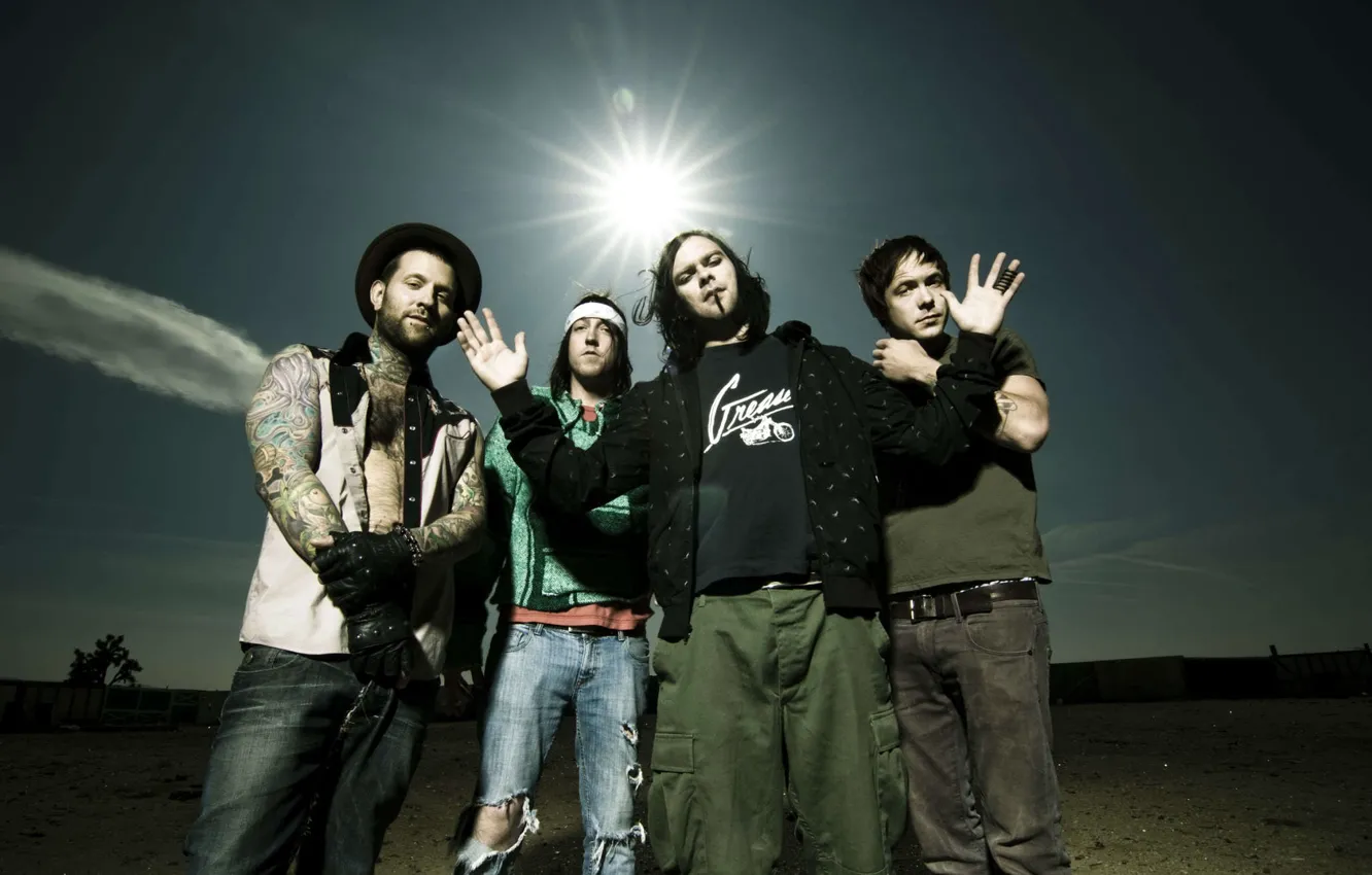 Photo wallpaper alternatives, rock band, the used