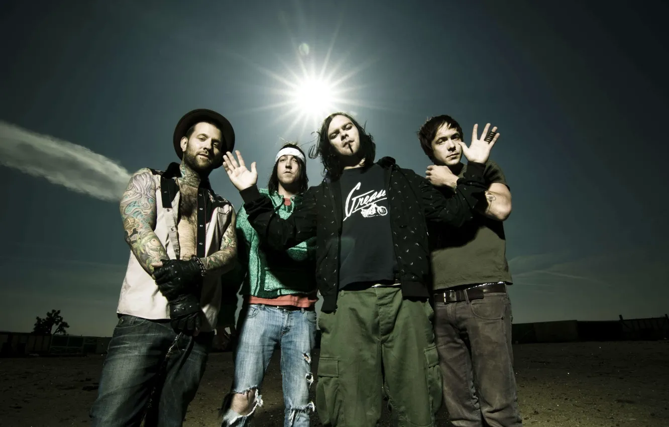 Photo wallpaper rock band, alternative, The Used
