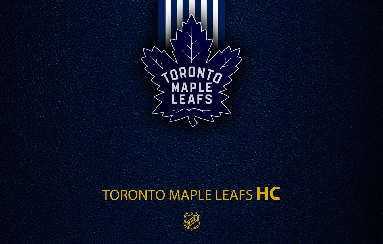 Photo wallpaper wallpaper, logo, NHL, Sport, Hockey, Toronto Maple Leafs