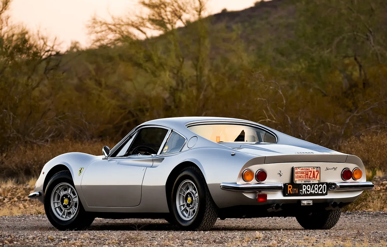 Photo wallpaper auto, Ferrari 246 gt, Dino