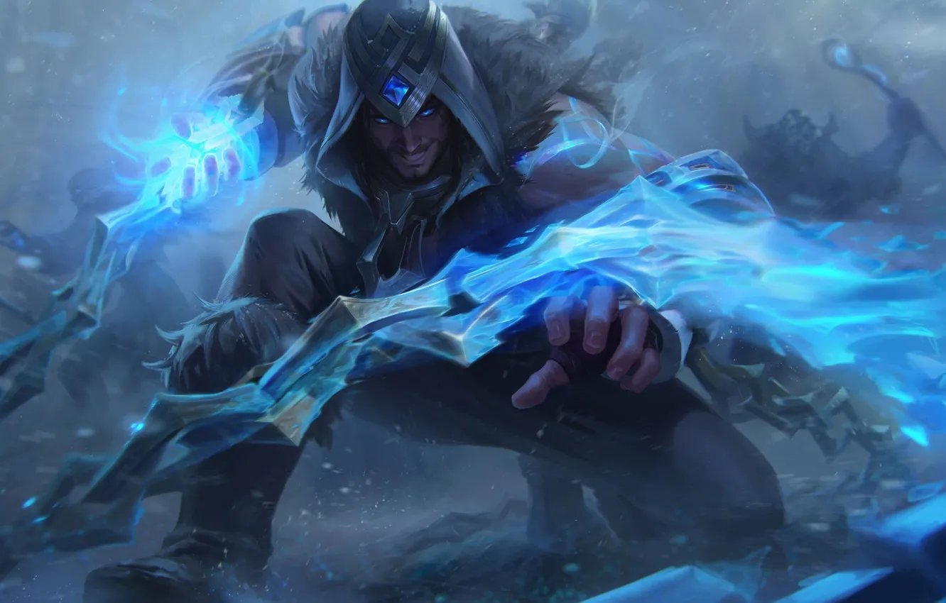Photo wallpaper MAG, guy, League Of Legends, Sylas